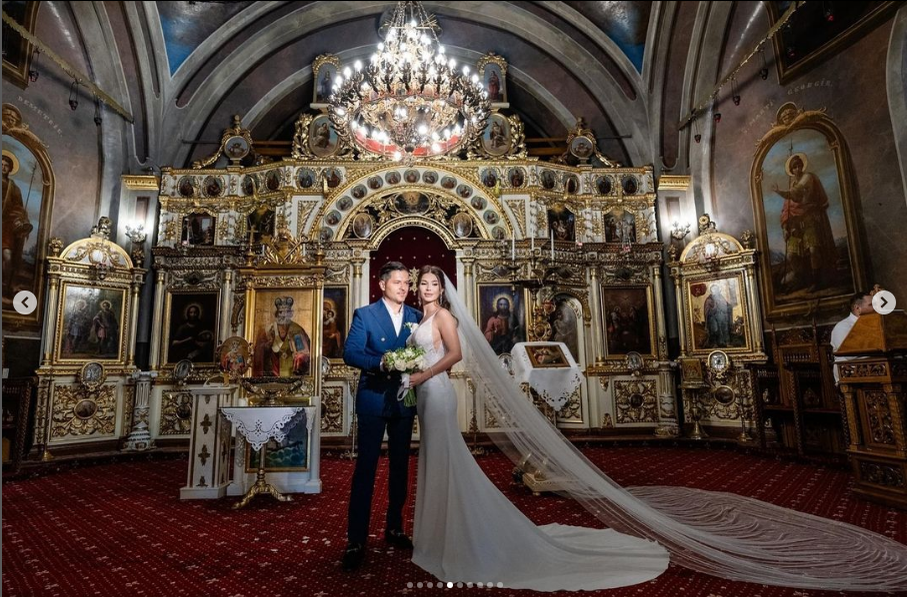 Anda și Liviu, oficial soț și soție. (SURSA: INSTAGRAM.COM)