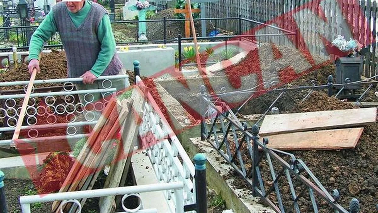 Copii profanatori de morminte