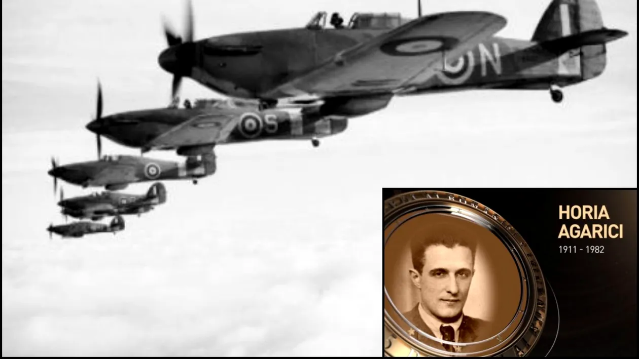 Horia Agarici, pilotul militar, spaima rușilor. Eroul supranumit “vânătorul de bolșevici” a doborât mai multe avioane sovietice într-o singură bătălie