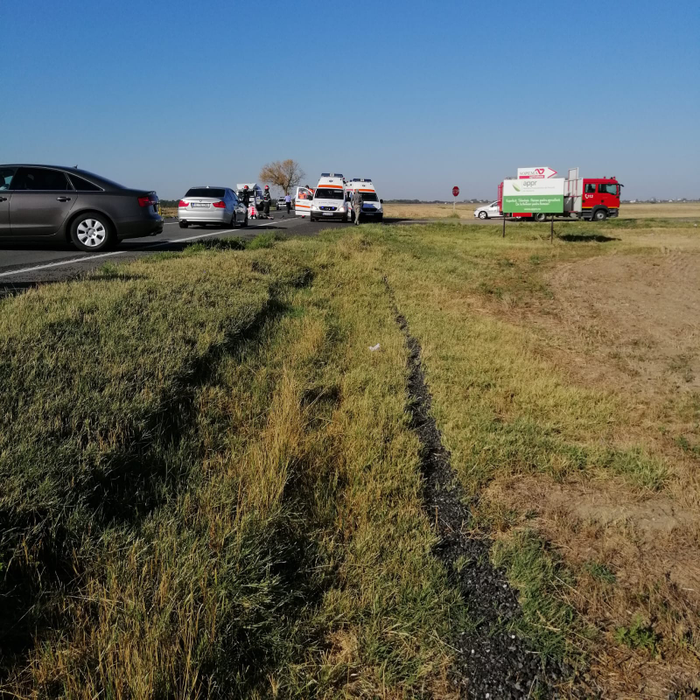 Accident mortal în Ialomița. Un scuterist a fost spulberat de o mașină