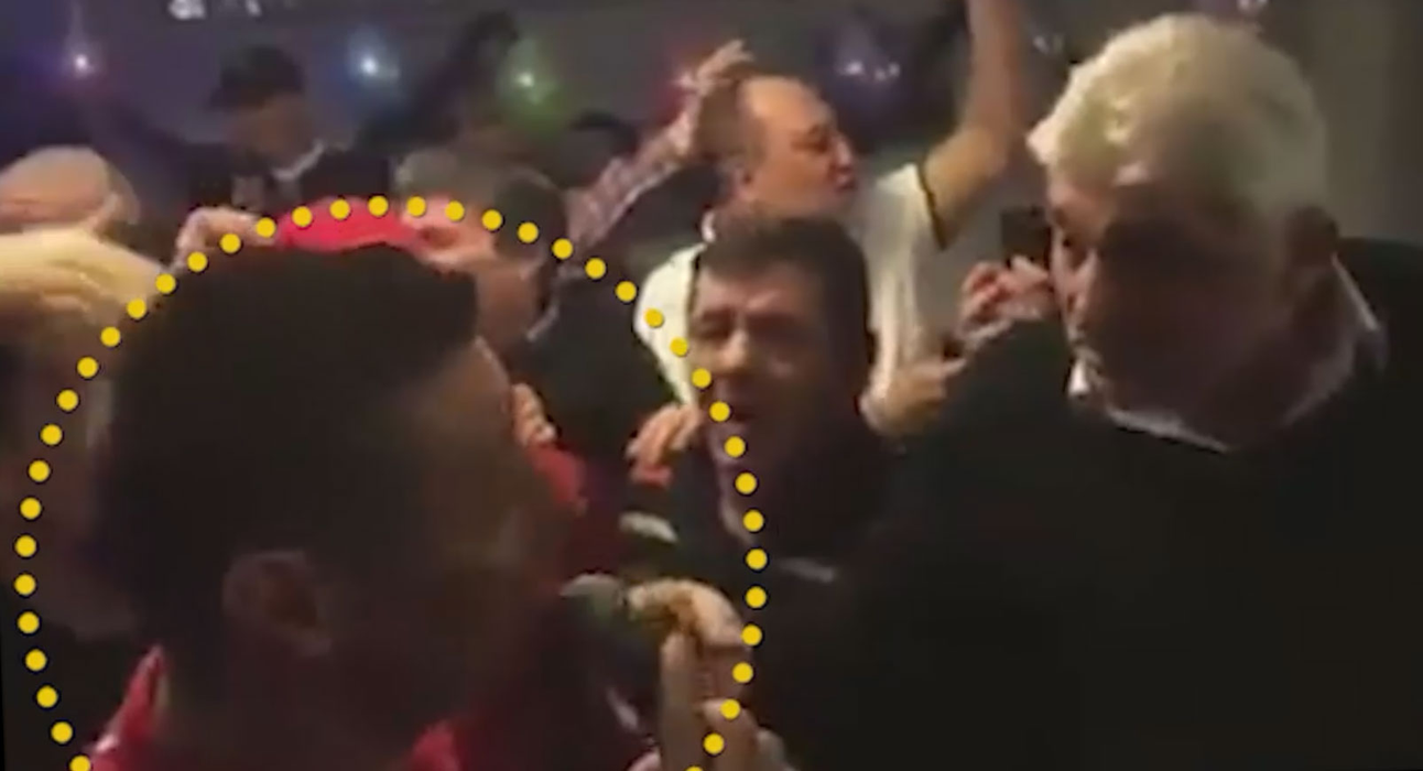 Nicu Grameni, lăutarul favorit al lui Gigi Becali, a făcut show la petrecere