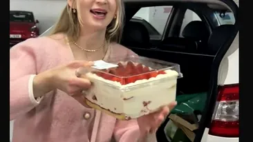 Ce a putut să cumpere o româncă cu 250 de lei într-un supermarket din China. Experimentul a devenit viral