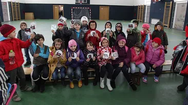 Copiii din scolile din Capitala au avut parte de o surpriza de proportii! Cu cine s-au putut intalni