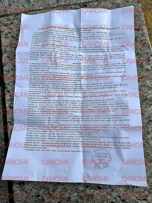 Notificare, firma Elenei Udrea