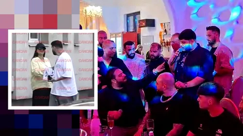 Florin Salam și viitorul ”ginere” au ”udat” divorțul lui Betty! În timp ce fiica pregătea actele pentru notar, ei petreceau până dimineața sub o ploaie de bani