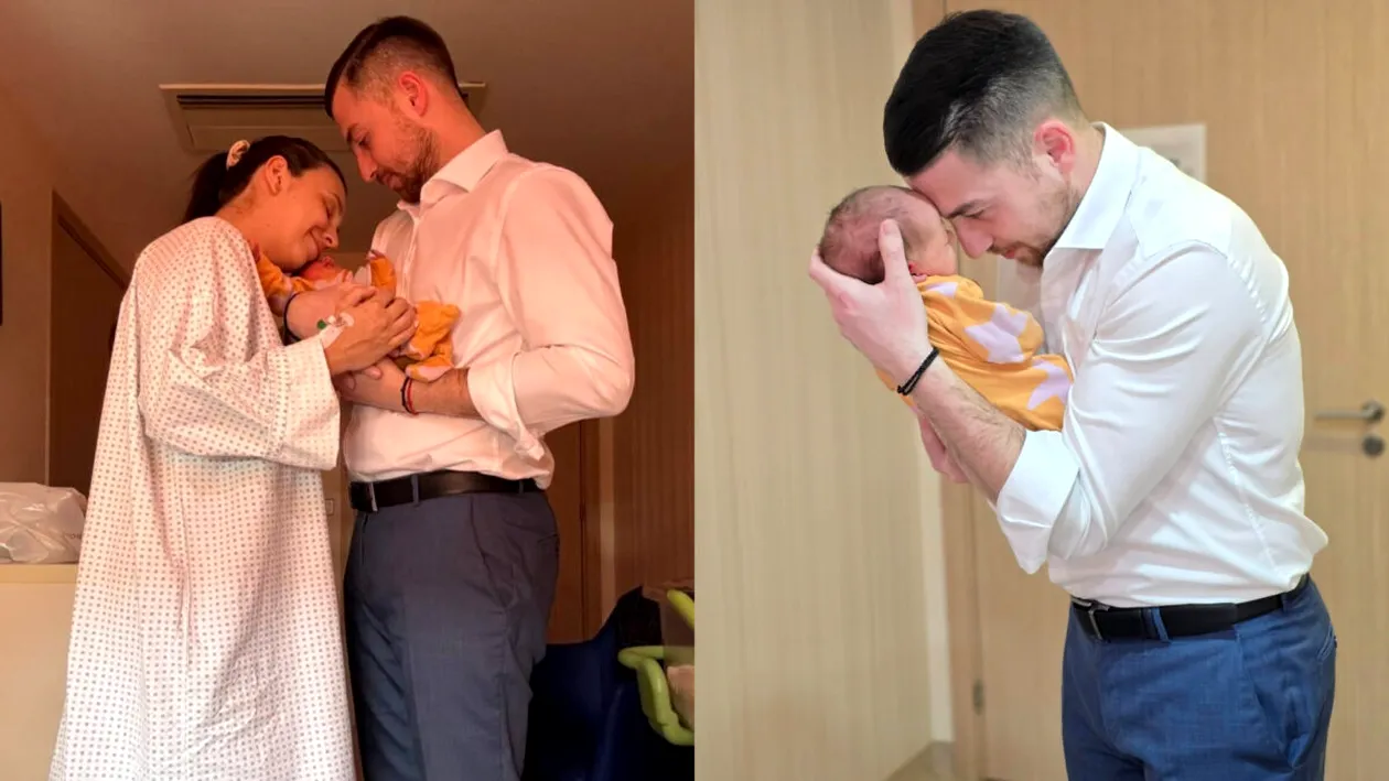 Andrei Iordănescu, tată pentru a treia oară! Oana, soția lui, a adus pe lume un băiețel perfect sănătos
