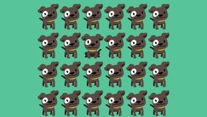 Test de inteligență | Unul dintre acești 24 de căței este diferit de ceilalți. Găsiți "impostorul"!