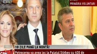 VIDEO Florentin Pandele: "Nu as spune ca sunt foarte emotionat in privinta nuntii. Albinuta s-a ocupat mai mult"