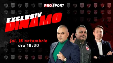 EXCLUSIV DINAMO, azi de la ora 18.30. Florentin Petre vine în studio înainte de derby-ul cu Rapid: aflăm secretele din vestiar și o informație în premieră despre contractul lui Kopic!