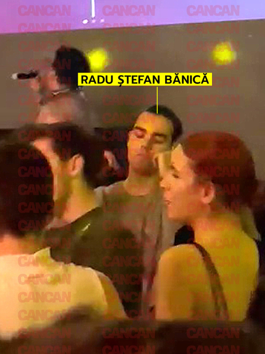 Radu Ștefan Bănică s-a distrat cu prietenii (Foto: captură)