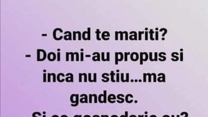 Bancul sfârșitului de săptămână | "Când te măriți?"