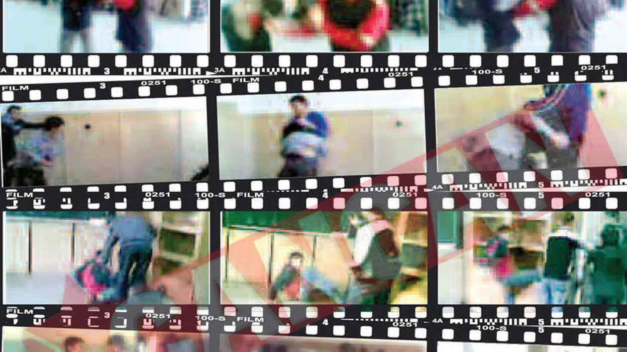 Scoala transformata in ring de box