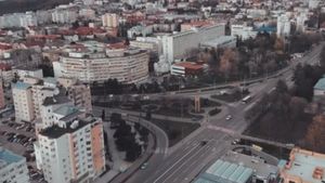 Imagini apocaliptice cu Suceava în a doua zi de carantină totală! Cum se vede orașul din dronă