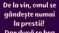 BANCUL ZILEI | Diferența dintre vin și pălincă