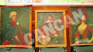 Tablouri furate din Austria, recuperate la frontiera