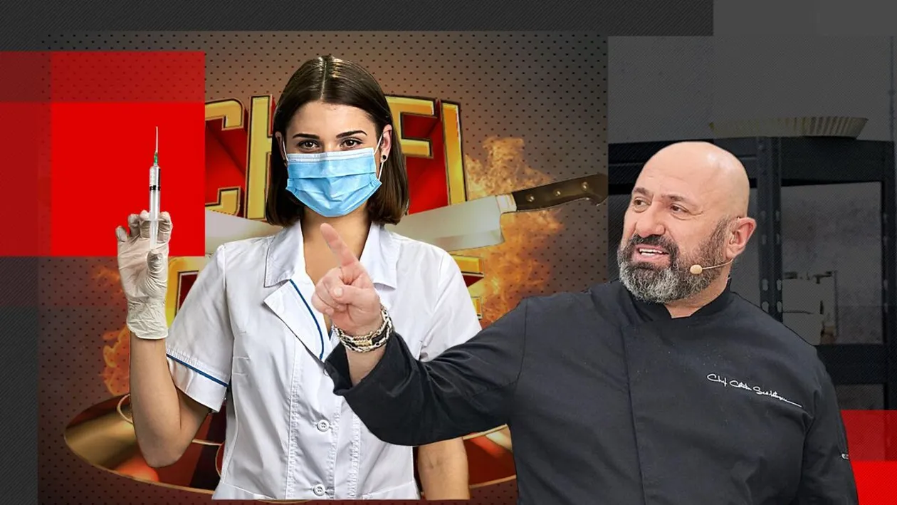 Chef Cătălin Scărlătescu, băut la filmările pentru Chefi la Cuțite? O asistentă medicală, chemată de urgență pe platoul de filmare