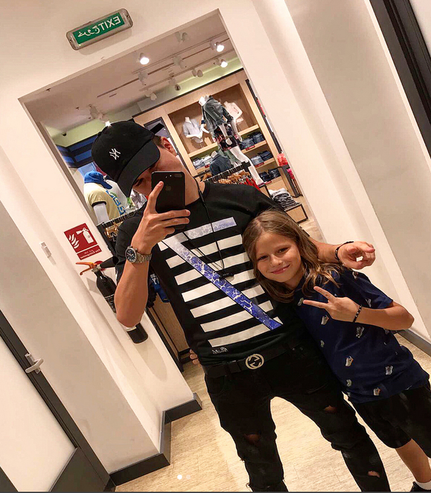Luca Reghecampf şi Bebeto