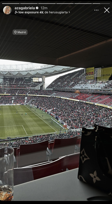 Aza Gabriela, pe Wanda Metropolitano, stadionul lui Atletico Madrid