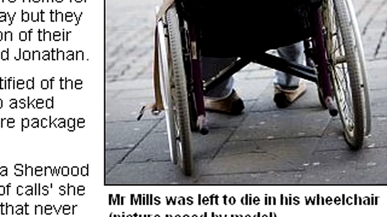 Un pensionar de 82 de ani, lasat sa moara in caruciorul cu rotile de asistentii sociali din Marea Britanie