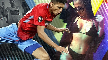 Florinel Coman, fotbalistul de 100 mil. € al lui Gigi Becali, a ”rupt-o” pe manele de ziua bombei-sexy!