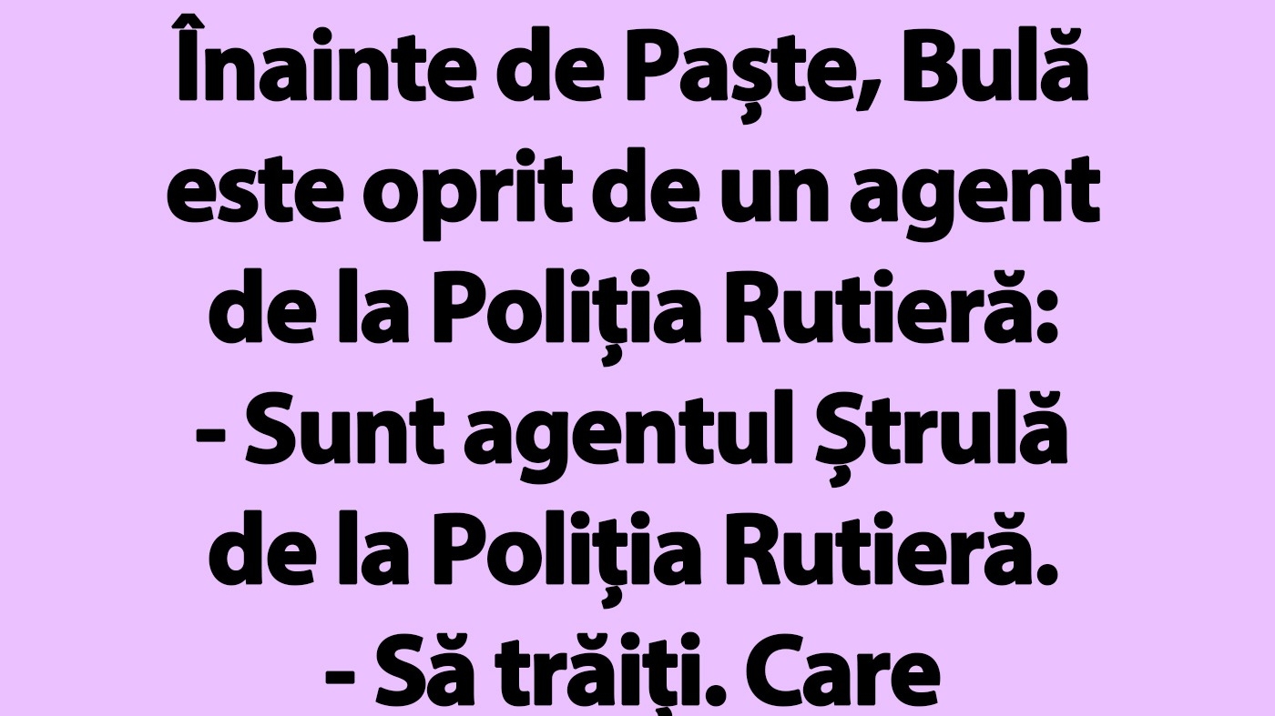 BANC | Bulă, Ștrulă și mielul de Paște