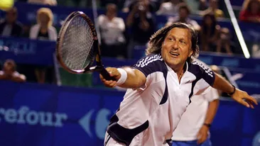 Imagini incredibile cu Ilie Nastase! Vezi ce a putut sa faca sportivul intr-o seara
