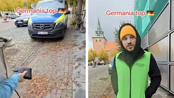 Adrian și Cristina, 2 români stabiliți în Germania, au găsit un portofel și s-au dus la secția de Poliție. Ireal ce au pățit acolo