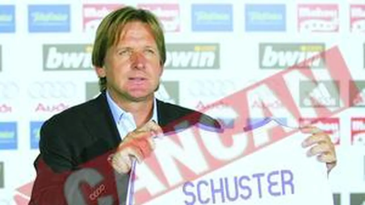 S-a suparat Schuster pe Real