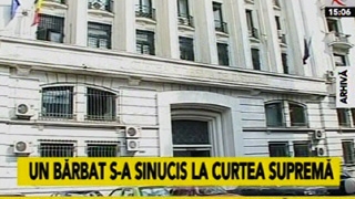 Un barbat s-a spanzurat la Inalta Curte de Casatie si Justitie! Era acuzat de pedofilie! Violase fetita de 9 ani a unui prieten