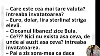 BANCUL ZILEI | Care e cea mai tare valută? Ciocanul libanez