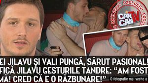 Andrei Jilavu si Vali Punga, sarut pasional. Cum justifica Jilavu gesturile tandre: "Am fost o victima. Cred ca e o razbunare"