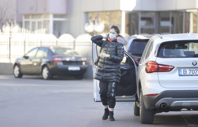 Arabella, soția lui Edward Iordănescu, a plecat la cumpărături pentru casă (Foto: CANCAN.RO)