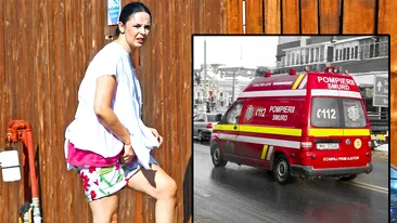 Andreea Marin a fost luată cu ambulanța de pe stradă. S-a întâmplat la filmările emisiunii Nu există nu se poate de la TVR