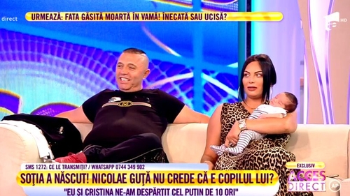 Veste mare! Nicolae Guța și Cristina au nuntă și botez în aceeași zi!