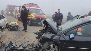 Tragedie pe DJ 561. Doi oameni au murit într-un groaznic accident rutier, în comuna doljeană Giubega