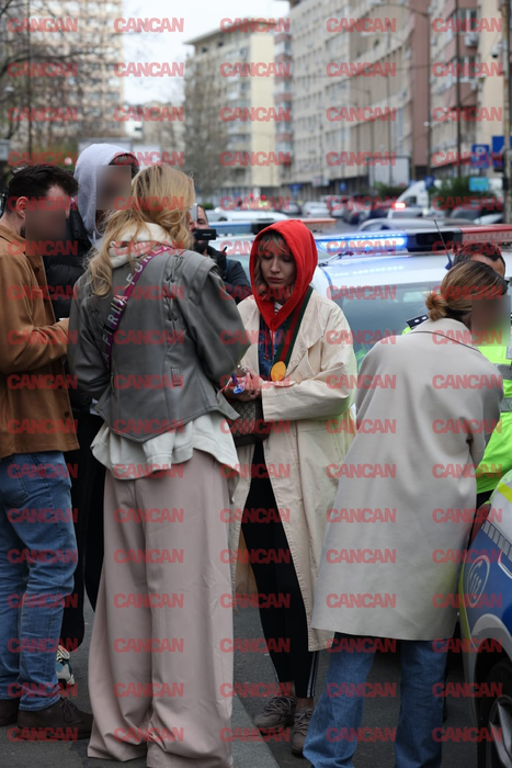 Monica Odagiu a provocat un accident mortal în jurul orei 16:15, în zona Ateneului Român / Sursă foto: CANCAN.RO