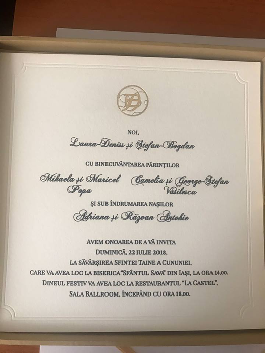 Invitația la marele eveniment