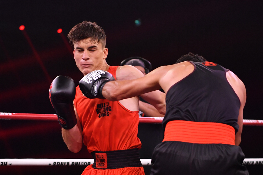 Marian Onuta  în ringul HELL Boxing Kings