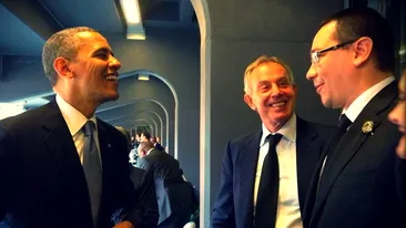 Premierul Romaniei, Victor Ponta, intalnire de gradul zero cu cel mai puternic om din lume! Vezi FOTO