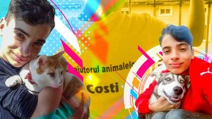 Povestea lui ”Tarzan” de la Vâlcea: ”Toată dragostea o ofer animalelor! Ele sunt familia mea…”