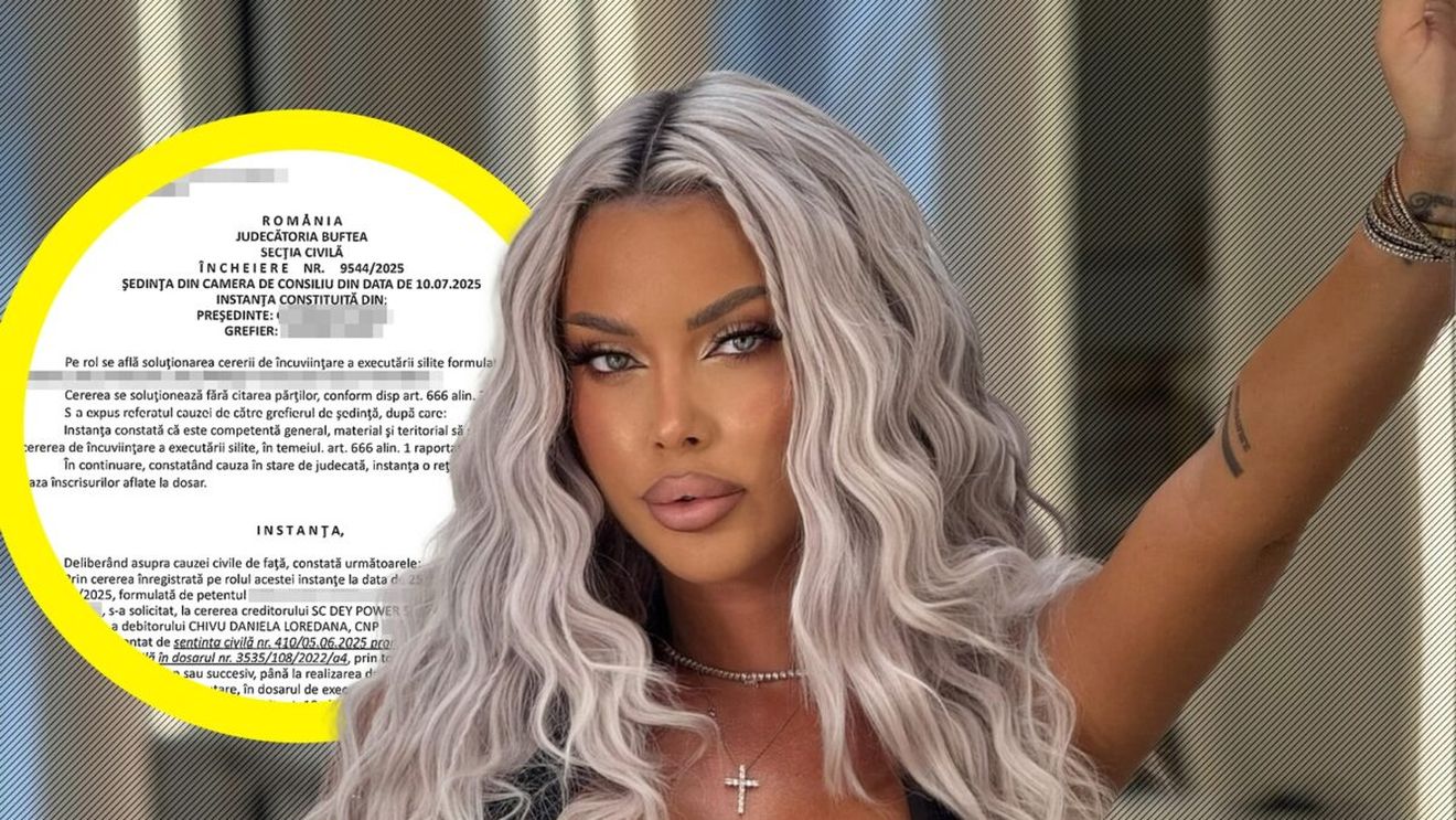 A început executarea silită a Loredanei Chivu! Poprire pe conturi și... se apropie evacuarea din penthouse-ul de 500.000 €!