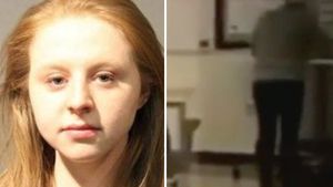 Această profesoară a început să facă un gest şocant în faţa elevilor săi! Nu şi-a dat seama că e filmată, iar la scurt timp a fost chemată şi Poliţia