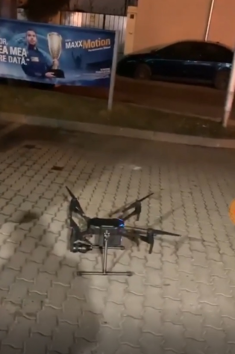 La filmări a fost folosită și o dronă performantă