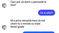 BANC | Cipri, pot să dorm la tine o perioadă?