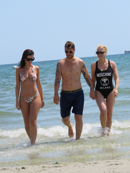 Jorge, Ramona, soția lui, și Ioana Filimon s-au distrat pe cinste