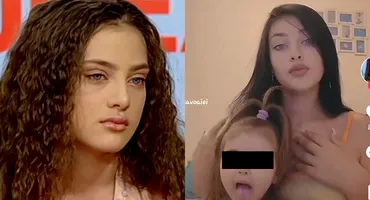 Adina Asăvoaiei a devenit mămică pentru prima oară! ”Păpușa de la Glina” ar fi născut în mare secret la doar 17 ani