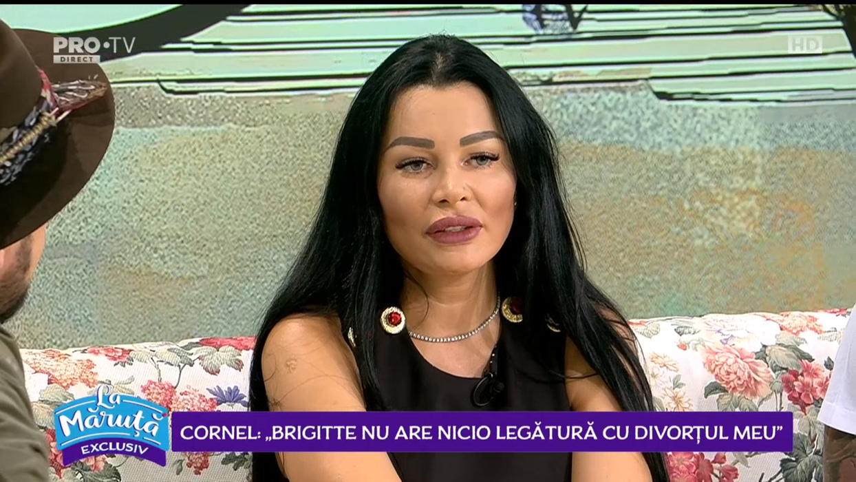 Brigitte Năstase a venit cu iubitul în emisiunea ”La Măruță”