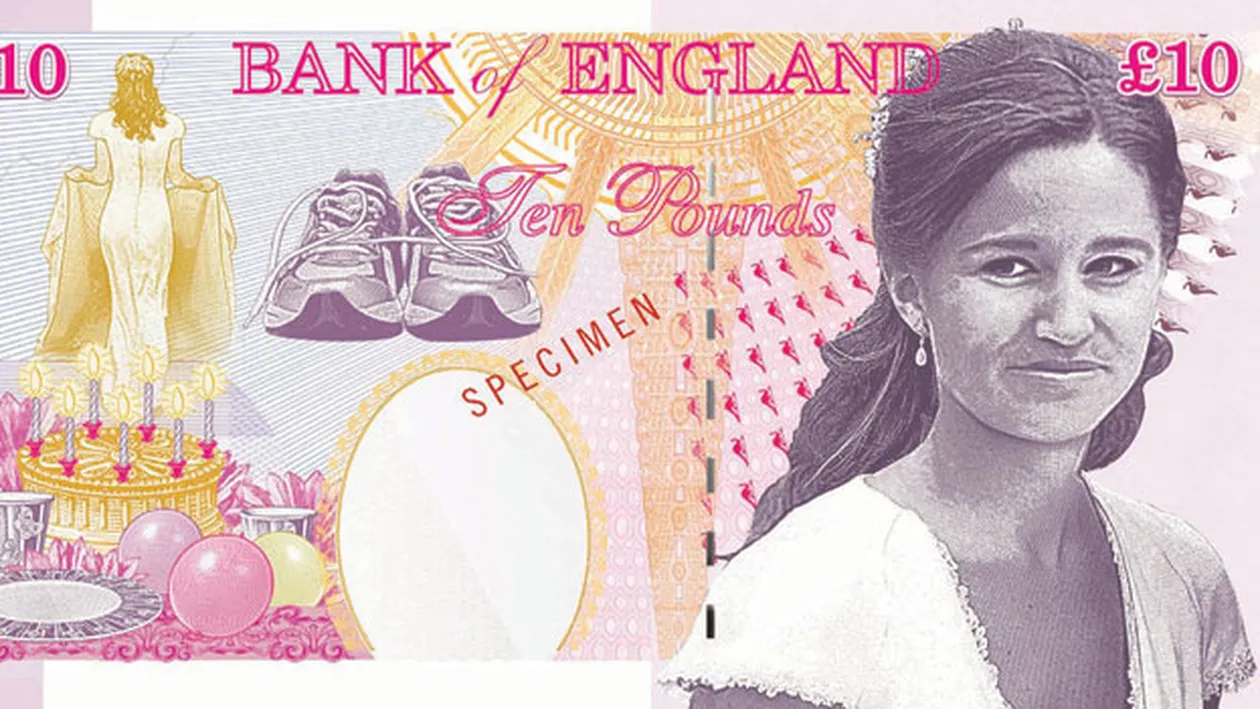 Vor fundul Pippei pe bancnote