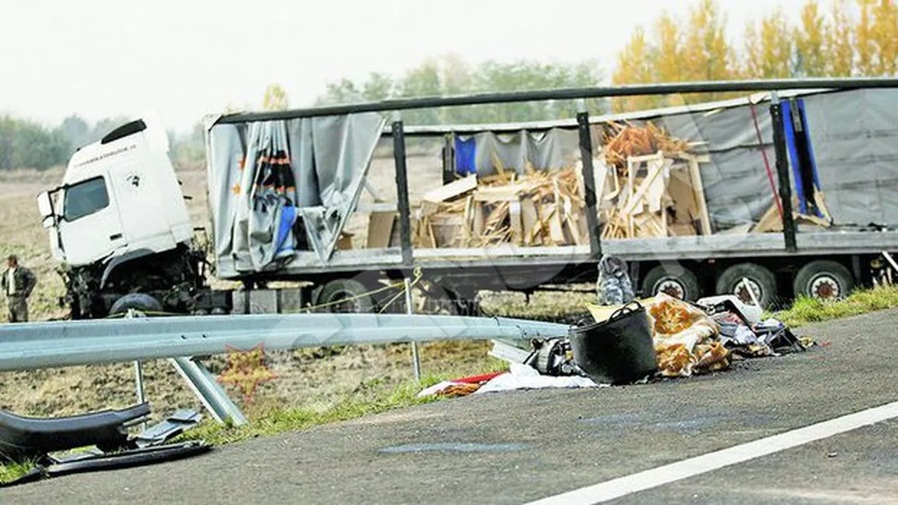 Soferul TIR-ului ucigas are de achitat 15.000 de euro pentru stricaciunile drumului Mako-Szeged din Ungaria! Pus sa plateasca autostrada