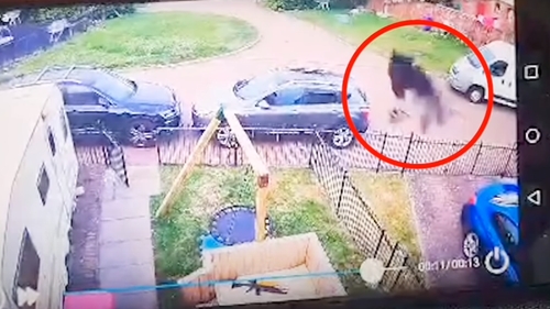S-a uitat pe camerele de supraveghere și a avut parte de un șoc! După ce a văzut imaginile a chemat imediat preotul să îi sfințească locuința